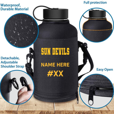 Sun Devils 64 oz Personalized Water Bottle Thumbnail